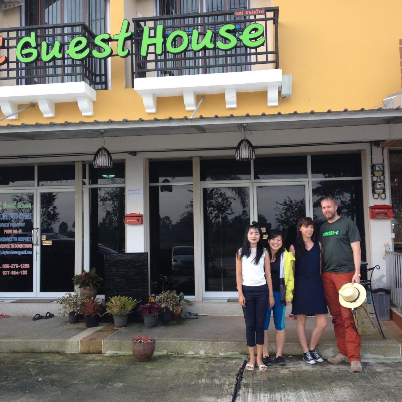 Jc Guesthouse @ Suratthani Airport Surat Thani Exterior foto