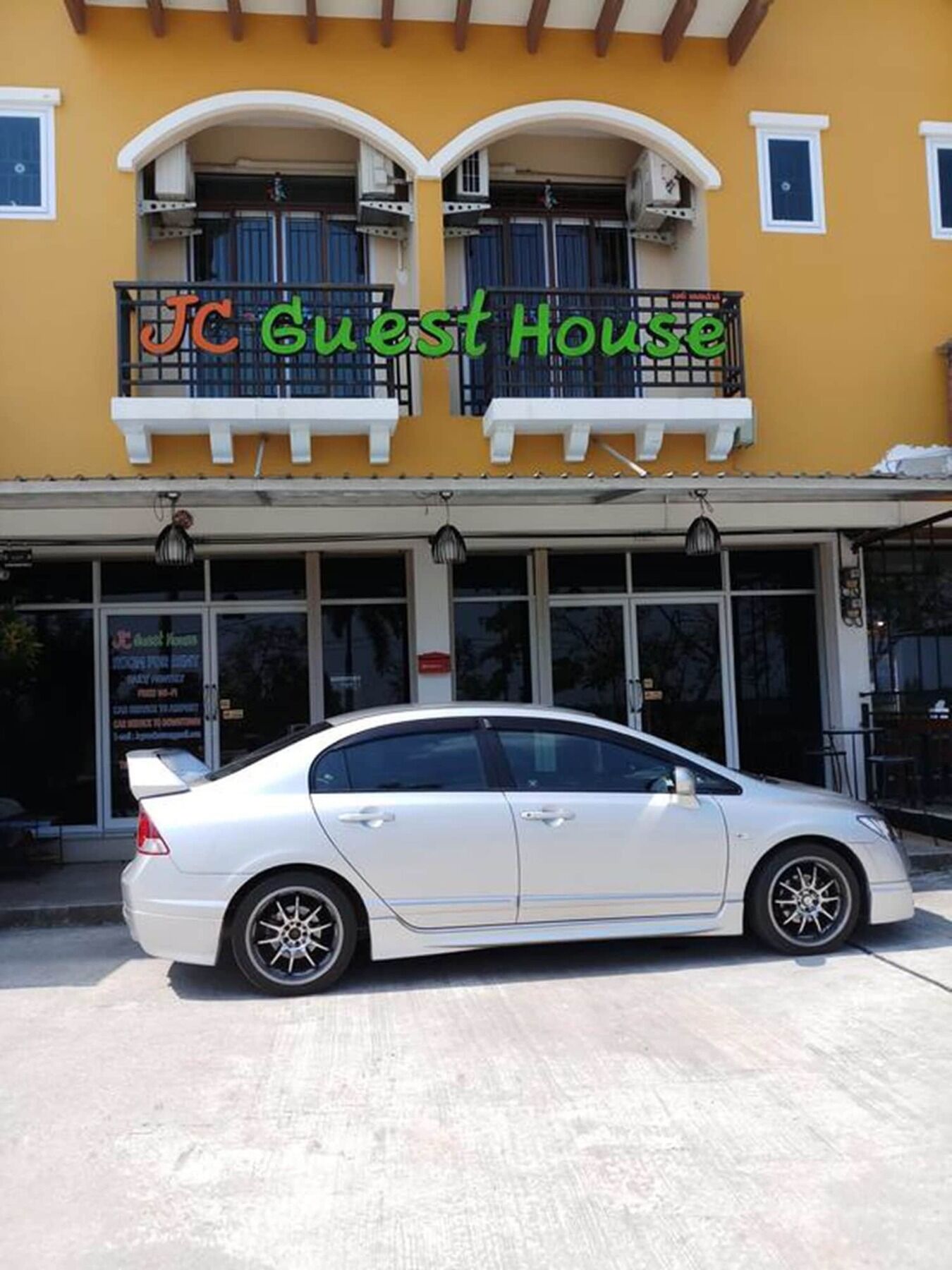 Jc Guesthouse @ Suratthani Airport Surat Thani Exterior foto