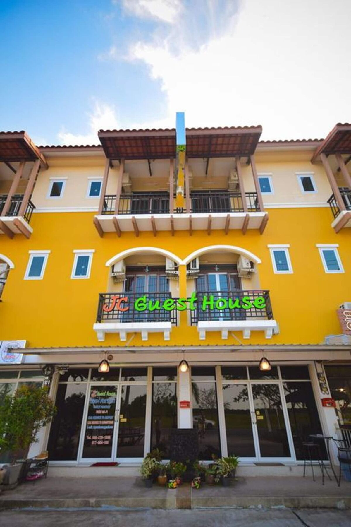 Jc Guesthouse @ Suratthani Airport Surat Thani Exterior foto